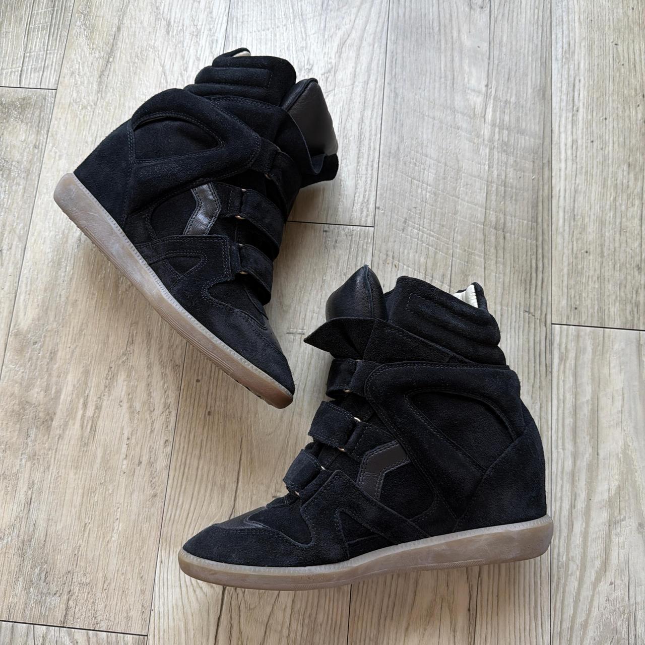 Isabell Marant Women's Black Trainers Ayakkabı Size 40/US9