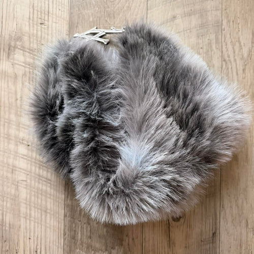 1xblue fur çanta