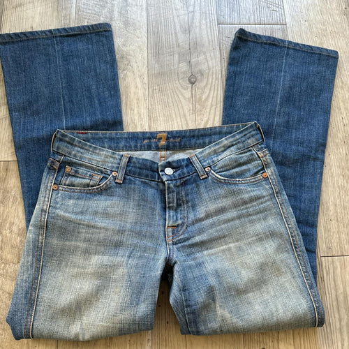 7 For All Mankind Women's Blue Jeans
